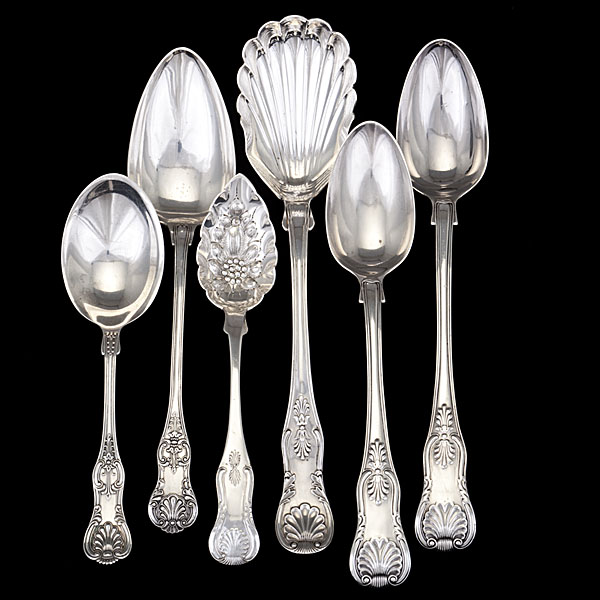 King's Pattern Sterling Serving