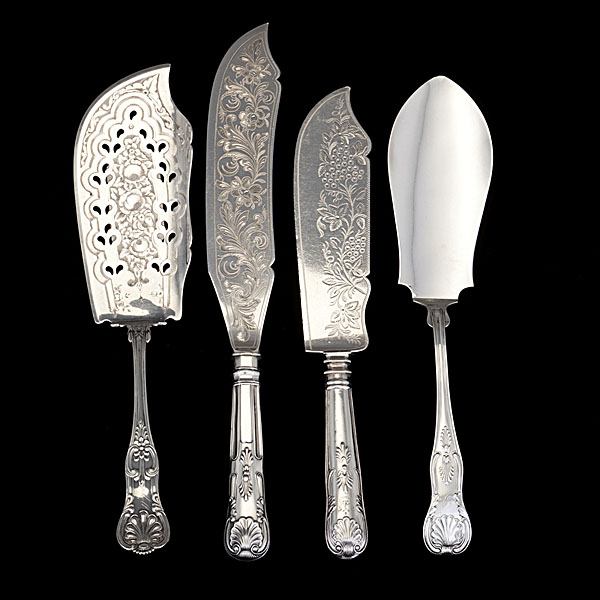 King's Pattern Sterling Serving