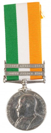 KINGS SOUTH AFRICA MEDAL TO SG