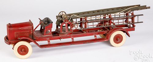 KINGSBURY PRESSED STEEL LADDER