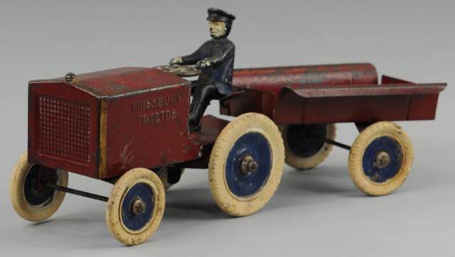 KINGSBURY TRACTOR WITH CART