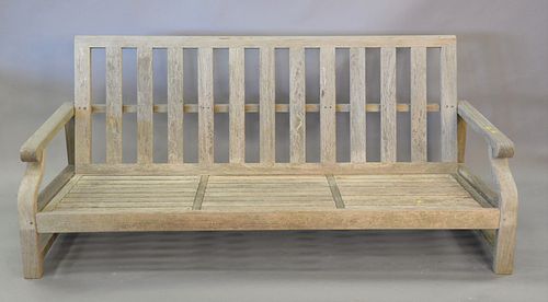 KINGSLEY BATE OUTDOOR TEAK SOFA,