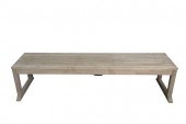 KINGSLEY BATE TEAK BENCH, HEIG