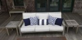 KINGSLEY BATES TEAK COUCH AND