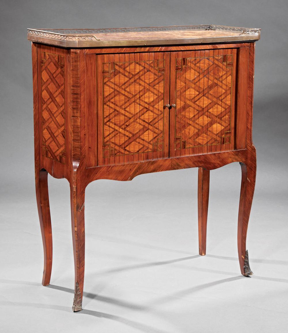 KINGWOOD MARQUETRY TAMBOUR MUSIC