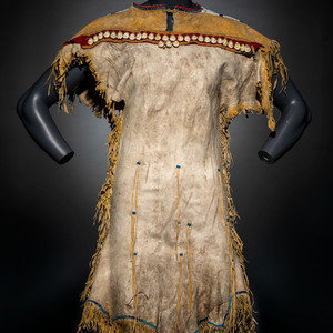 Kiowa Beaded Hide Dress fourth