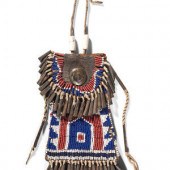 Kiowa Beaded Hide Strike-a-Lig