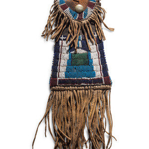 Kiowa Beaded Hide Strike-a-Light