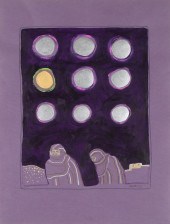 KIOWA, T. C. CANNON, 'MOON AND