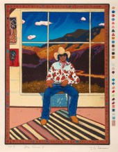KIOWA, T. C. CANNON, SELF PORT
