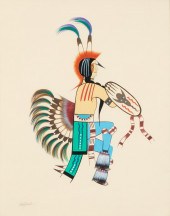 KIOWA, WOODY BIG BOW, KIOWA DA