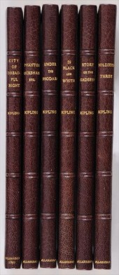 KIPLING RUDYARD - SIX FIRST ED