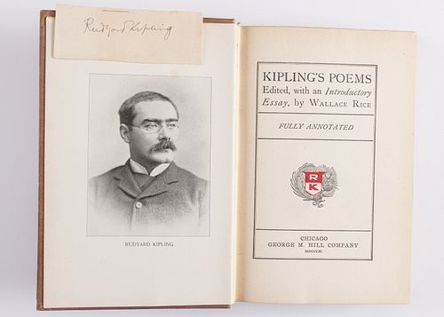 KIPLING&#039;S POEMS, 1899, AND