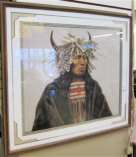 KIRBY SATTLER COLOR LITHOGRAPH