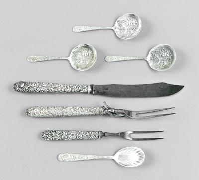 Kirk Repoussé sterling flatware: