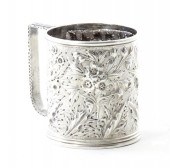 Kirk & Son coin silver cup of