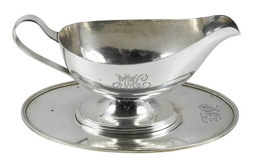 KIRK & SON STERLING GRAY BOAT