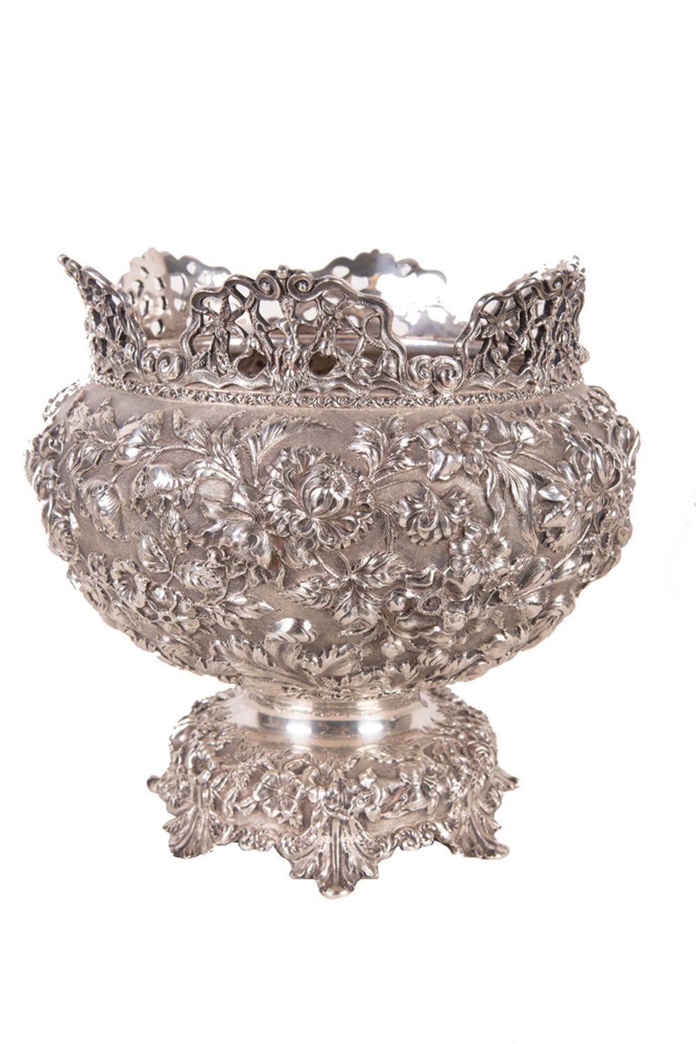 KIRK & SONS REPOUSSE STERLING
