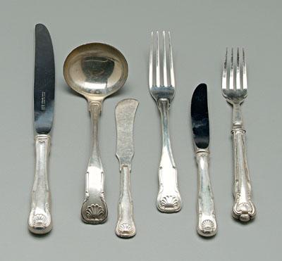 Kirk sterling flatware, King