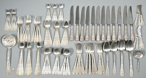 KIRK STIEFF STERLING, REPOUSSE