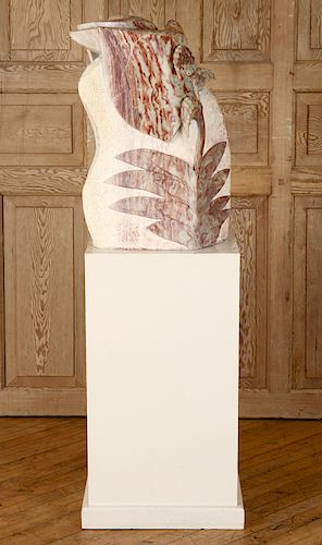 KIRK TATOM LARGE CARVED STONE