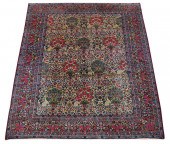 KIRMAN CARPETwool on cotton fo