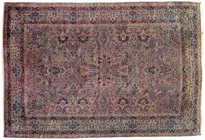 Kirman rug, large central medallion