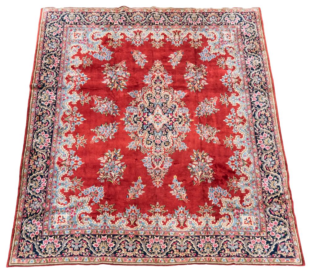 KIRMAN RUGwool on cotton; 12'7" x