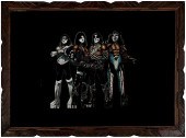 KISS BLACK VELVET PAINTING.Kis