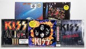 KISS GROUP OF FIVE SEALED RECO