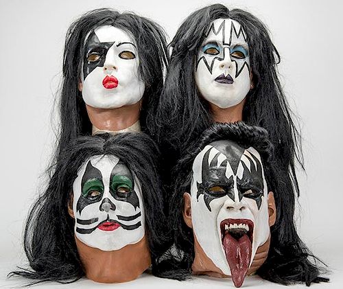 KISS SET OF FOUR HALLOWEEN