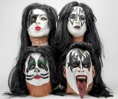 KISS SET OF FOUR HALLOWEEN MAS