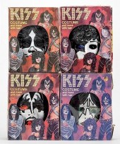 KISS SET OF FOUR VINTAGE HALLO