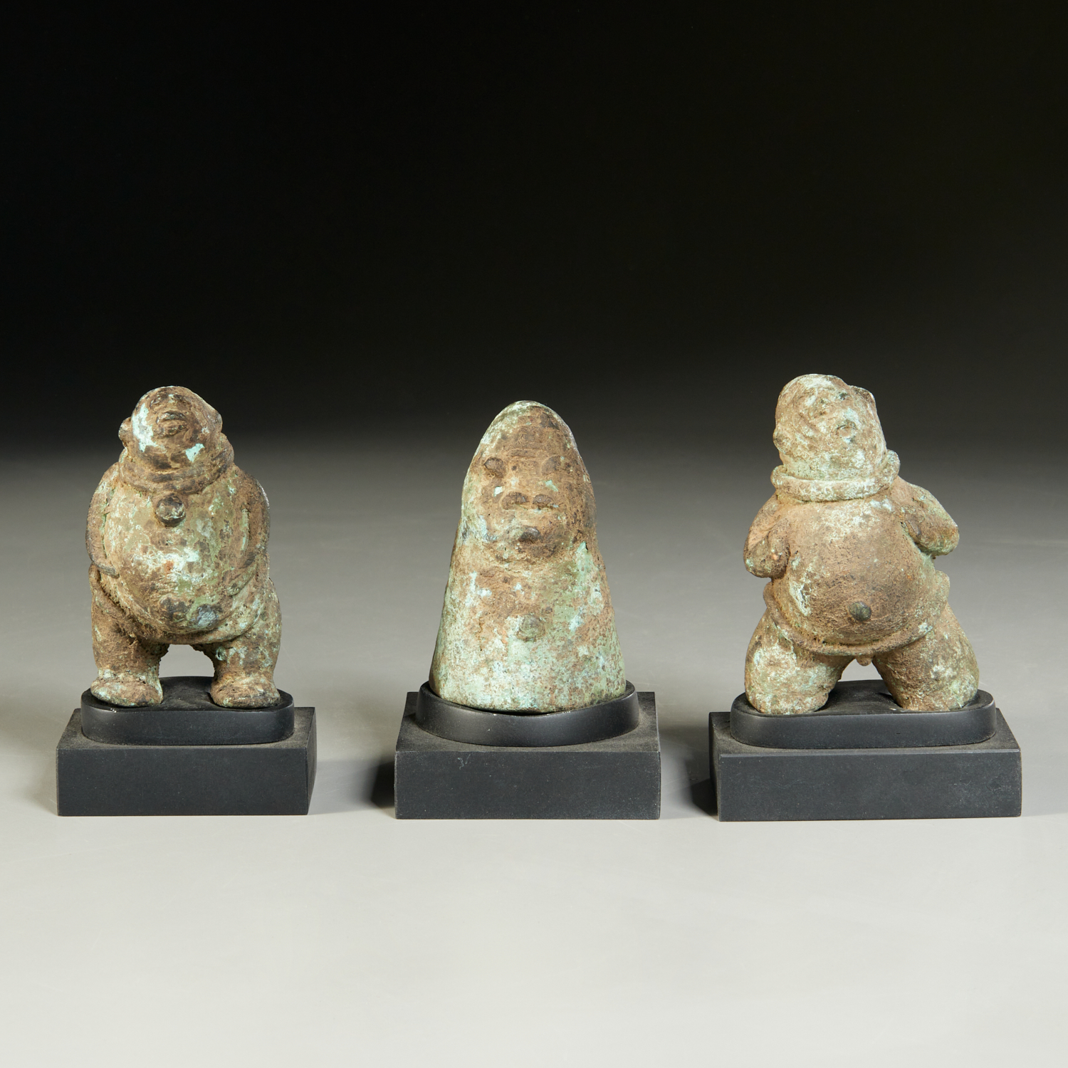 KISSI PEOPLES, (3) BRONZE FETISH