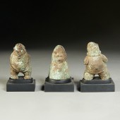 KISSI PEOPLES, (3) BRONZE FETI