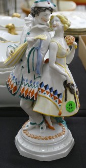 Kister Porcelain Lute Player A