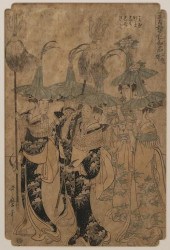 KITAGAWA UTAMARO JAPANESE WOOD