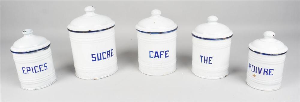 KITCHEN CANISTER SET OF WHITE