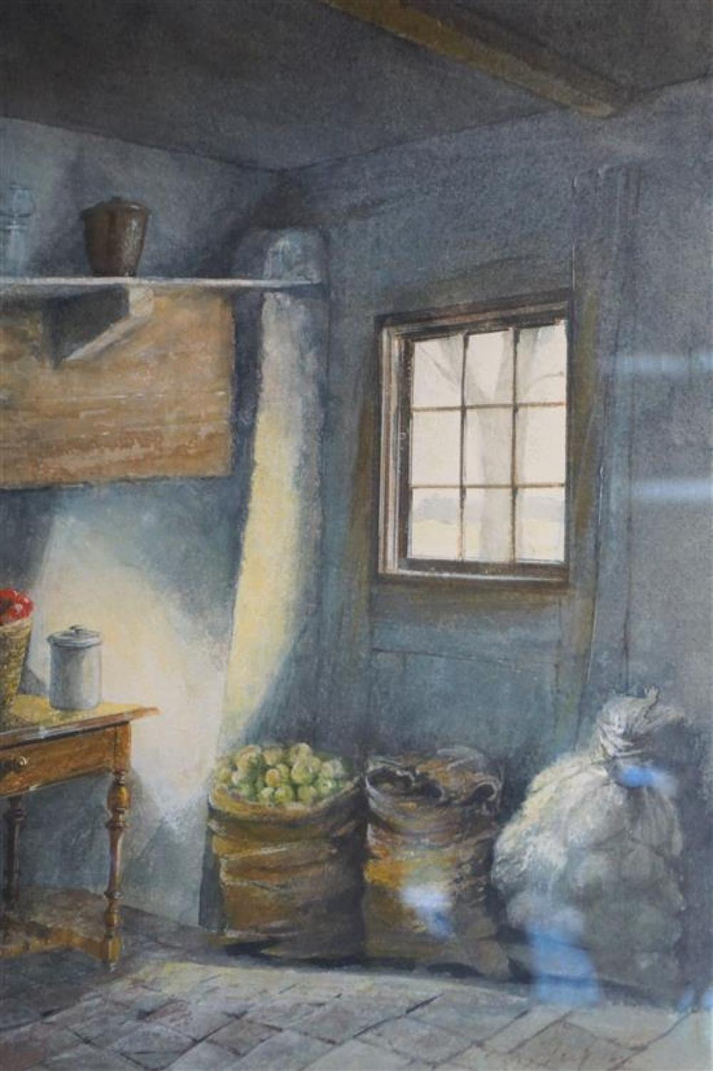 KITCHEN INTERIOR, WATERCOLORKitchen