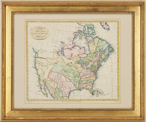 KITCHIN, MAP OF NORTH AMERICA,