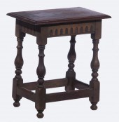 KITTINGER FURNITURE OAK STOOL