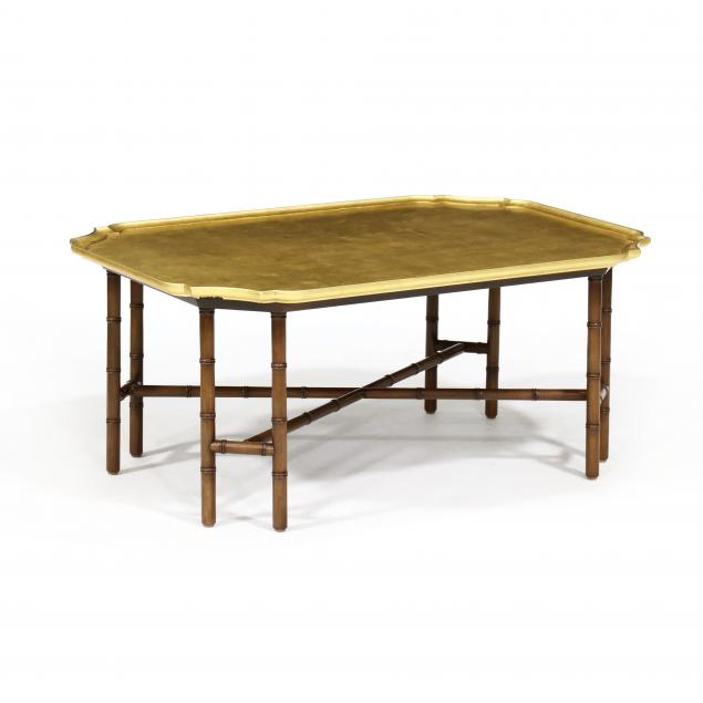 KITTINGER, GOLD LEAF TRAY TOP
