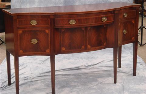 Kittinger inlaid mahogany