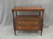 Kittinger Mahogany 2 Drawer Te