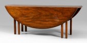 Kittinger mahogany hunt table,