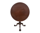 KITTINGER MAHOGANY TEA TABLE<b