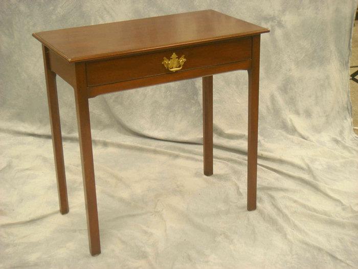 Kittinger one drawer side table,