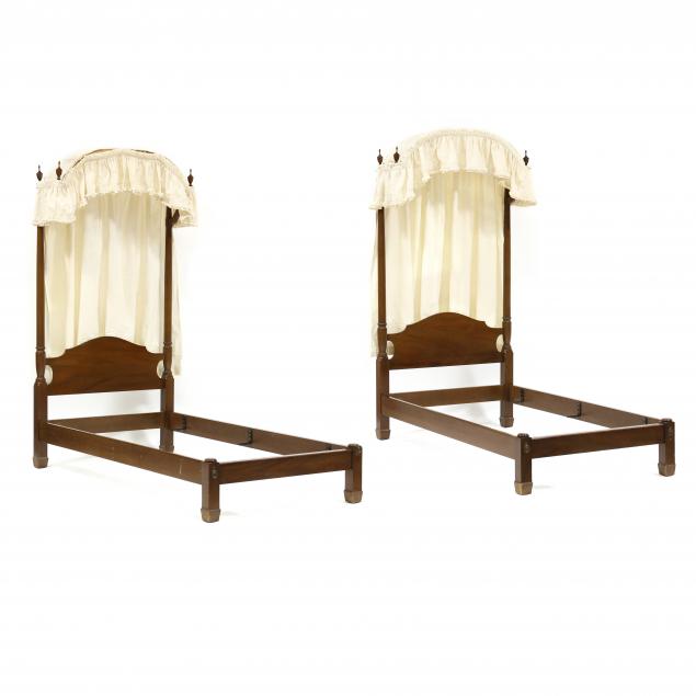 KITTINGER, PAIR OF TWIN SIZE