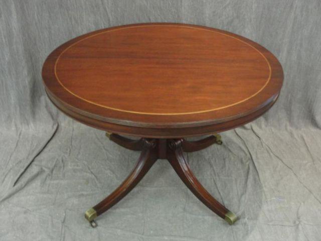 KITTINGER. Pedestal Dining Table