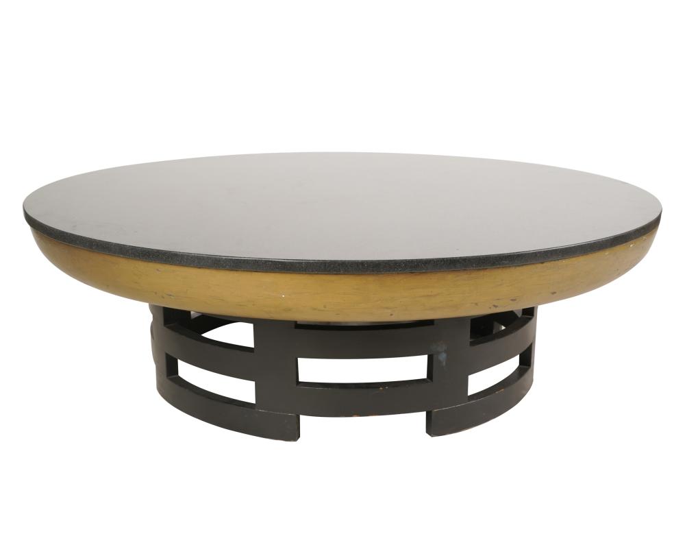 KITTINGER ROUND COFFEE TABLEwith